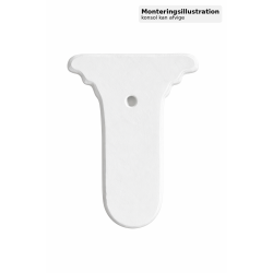 Gips konsol - 40 cm, v�gdekoration