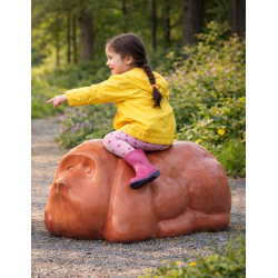 Legedyr i beton - Hunden Jack (485 kg)
