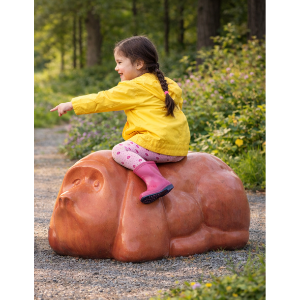 Legedyr i beton - Hunden Jack (485 kg)