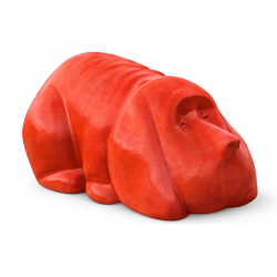 Legedyr i beton - Hunden Jack (485 kg)