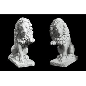 Marmor l�vefigur s�t - Udstillingsmodel