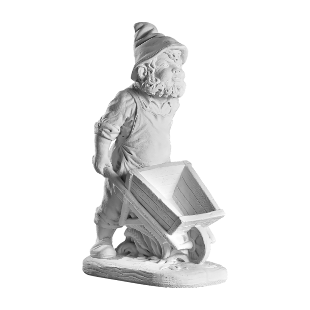 Nisse med trilleb�r