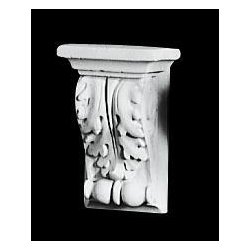 Gips konsol - 17 cm, v�gdekoration
