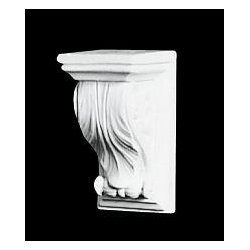 Gips konsol - 16 cm, v�gdekoration