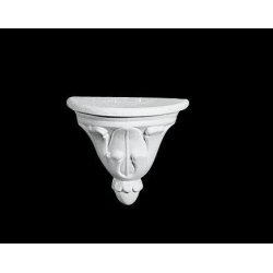 Gips konsol - 17 cm, v�gdekoration
