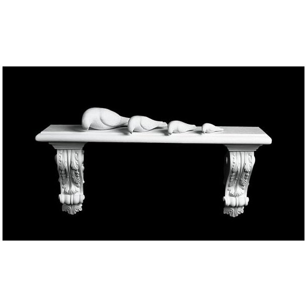 Hylde med 2 Konsoller