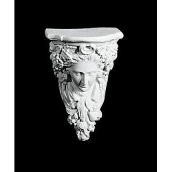 Gips konsol - 25 cm, v�gdekoration