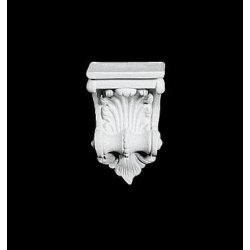 Gips konsol - 19 cm, v�gdekoration