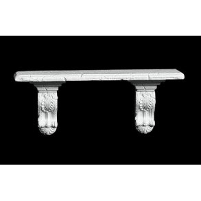 Hylde med 2 konsoller