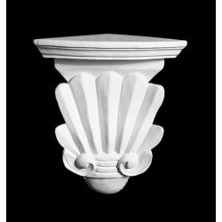 Gips konsol - Hj�rnehylde 31 cm, v�gdekoration