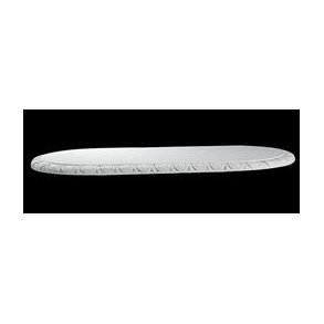 Bord plade Oval 158 cm.