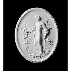  Gips Relief - Adone 79 cm, v�gdekoration
