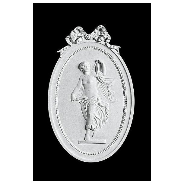 Relief Dame med kl�de