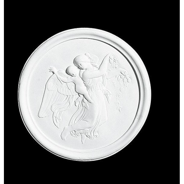 Engel med Barn p� ryg.