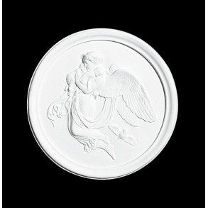 Engel med b�rn i favn