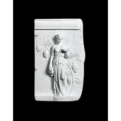  Gips Relief - Ebe 30 cm, v�gdekoration