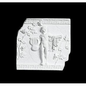 Relief Mand med Harpe