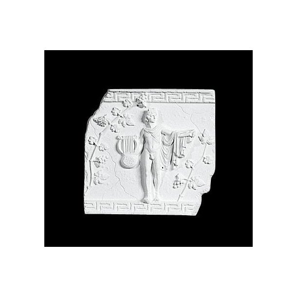 Relief Mand med Harpe