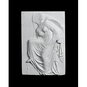 Relief Kvinde uden ansigt