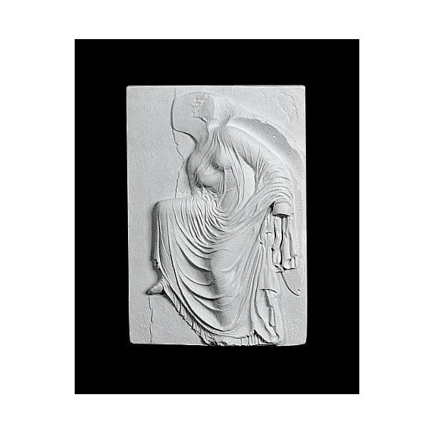 Relief Kvinde uden ansigt