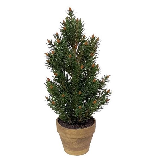 Kunstig sitka juletr� 40 cm.
