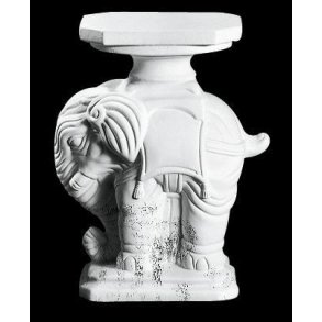 Elefantsokkel 50 cm.